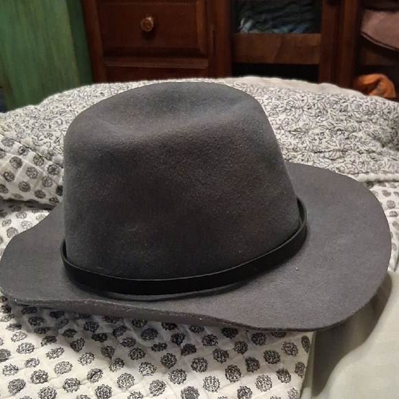 rag & bone Gray Fedora Hat